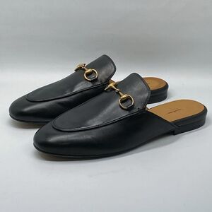 Gucci Princetown Leather Mules size 37.5